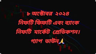 8 October 2024 Market Analysis  Nifty  Banknifty Prediction swingtradingtradingjourney [upl. by Dehnel884]