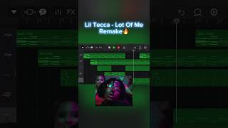 Lot of Me by Lil Tecca Remake🔥 GarageBand iOS [upl. by Flora298]