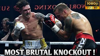 Mairis Briedis vs Oleksandr Usyk Full Highlights  KNOCKOUT  Best Boxing Moment 2024 HD [upl. by Atteuqahs]