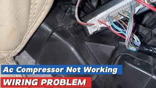 Toyota Ac Compressor Not Working  b1423 Open In Pressure Sensor Circuit [upl. by Swetiana]