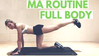 ROUTINE FULL BODY 30 min  sans matériel  by Lucile Woodward [upl. by Yma]