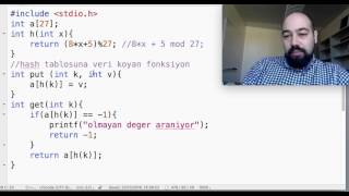 Hash Table Kodlaması C ile Veri Yapıları 24 Video [upl. by Anev418]