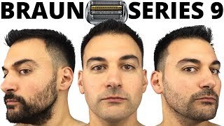 Beard Trimming – Braun Series 9 Foil Shaver – Model 9290cc [upl. by Gibun]