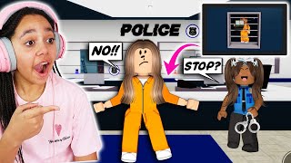 GIRLS PRISON ESCAPE IN BROOKHAVEN Roblox Brookhaven RP [upl. by Anidualc]