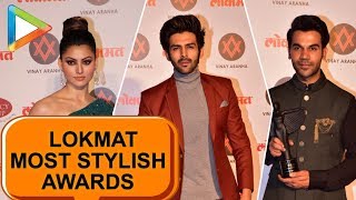 Lokmat Most Stylish Awards 2018 Red Carpet  Kartik AaryanUrvashi RautelaRajkummar Rao  Part 2 [upl. by Ttereve]