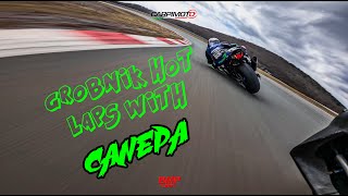 Canepa in Rijeka 2023 with Fritz Few hot laps Yamaha R1 Grobnik EWC [upl. by Burleigh]