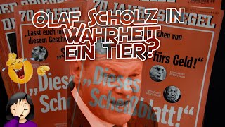 Olaf Scholz in Wahrheit ein Tier Spiegelkritik [upl. by Bracci710]