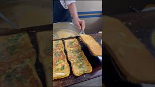 Amazing Bread Pudla Full Making 😍 shorts youtubeshorts shortvideo food [upl. by Atikaj939]