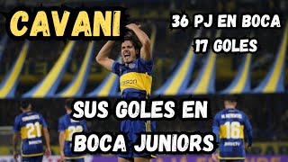 Todos los goles de Edinson Cavani en Boca [upl. by Domash]