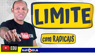 LIMITE ENVOLVENDO RADICAIS  Cálculo 1 [upl. by Gusba]