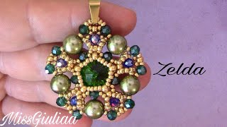 DIY Tutorial Pendente Zelda  MissGiuliaa per Cobeads [upl. by Katrine]