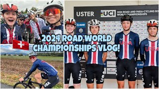 Having Road Worlds be my second ever road race🫣  behind the scenes vlog [upl. by Madelena598]