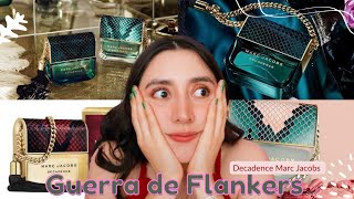 🥊Guerra de Flankers Decadence Marc JacobsReseña y Comparativa [upl. by Sivartal]