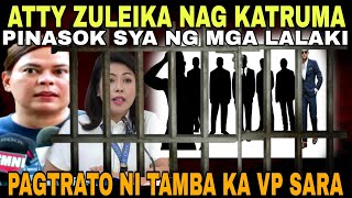 OVP COS ZULEIKA LOPEZ NAG KATRUMA SA 9 NALALAKING PUMASOK SA KWARTO NYA [upl. by Phaidra908]