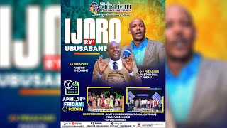 🔴LIVE  FOURSQUARE TV II IJORO RYUBUSABANE HAMWE NA PASTOR THEOGENE amp REV CADEAU  28042023 [upl. by Liagibba580]