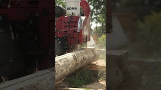 Milling some oak on my Mahoe Sawmill sawmill sawmilling [upl. by Annaitsirhc798]