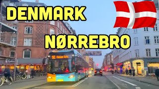 Nørrebro  Copenhagen  Denmark  2022  Driving In Denmark  4k UHD 60fps [upl. by Oreste27]