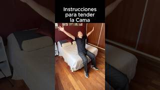 Instrucciones Para Tender la Cama 🛌 gastiobeide youtubeshorts shorts [upl. by Isej]