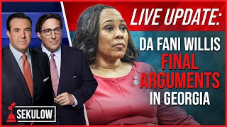 LIVE UPDATE DA Fani Willis Final Arguments in Georgia [upl. by Ricky]