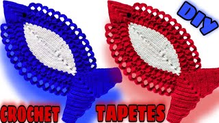 Tapetes tejidos a crochet Paso A Paso en español [upl. by Gurias]