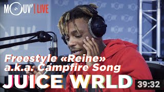 Juice WRLD freestyle sur quotReinequot de Dadju  quotCampfire Songquot official [upl. by Sivel101]