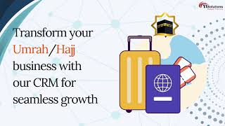 Elevate Your Travel Agency CRM Software Transform Umrah Booking Service CRM software booking [upl. by Ragland3]