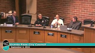 City of Grants Pass City Council Meeting September 4 2024 [upl. by Erroll]