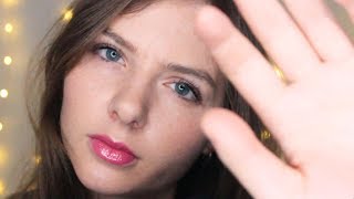 ASMR FR l Endors toi avec moi comforting whispers hand movement and brushing face [upl. by Tterab]