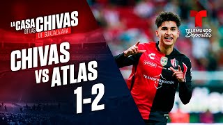 Highlights amp Goals  Chivas vs Atlas 12  Telemundo Deportes [upl. by Virendra160]