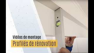 Installation des profilés de rénovation pour la porte de garage DAKO [upl. by Knut981]