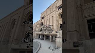 They Allowed me into Saddam Husseins Palace and this is what I saw travel iraq shorts [upl. by Sinnej861]