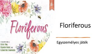 Floriferous Virágvarázs  Egyszemélyes játék [upl. by Akinajnat]