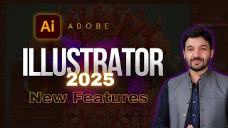 Adobe Illustrator 2025 New Features UrduHindi [upl. by Ardy]