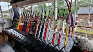 My Visit to Armathwaite signal box from 28th of August 2024 [upl. by Semyaj]