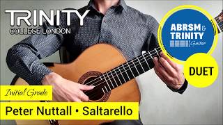 Saltarello DUET ★ Peter Nuttall 🎵 Initial Grade  TRINITY College London [upl. by Odravde]