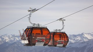 Gipfelbahn Königsleiten  Zillertal Arena [upl. by Mackay609]