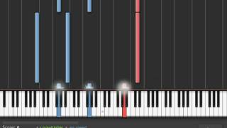 How to play Caspers Lullaby on piano 40 Speed [upl. by Yllier320]