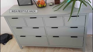 COOL IKEA HACK  RESTYLE YOUR DRESSOR UNDER USD 60 [upl. by Nesral]