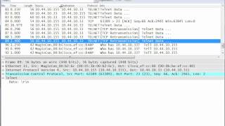 Observing TCP retransmissions with Wireshark [upl. by Kataway]