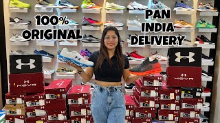 100 ORIGINAL SHOES UNDER ARMOUR ADIDAS  NIKE  DISCOUNT UPTO 60 [upl. by Rabin]