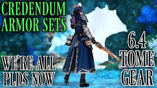 Credendum Tomestone Armor Sets FFXIV Patch 64 [upl. by Feingold]