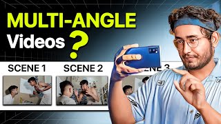 How To Shoot Multi Angle Videos With Only 1 Phone Part1 [upl. by Anisamot]