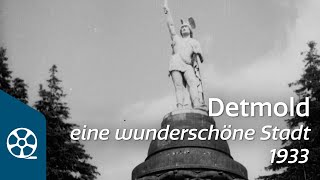 Detmold 1933  Eine wunderschöne Stadt  Westfalen in den 1930ern  FILMSCHÄTZE [upl. by Costello]