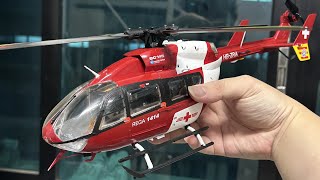 Mini RC EC145 helicopter indoor flight [upl. by Lole586]