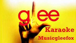 Somebody To Love karaoke  Glee Cast [upl. by Eked]