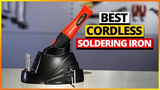 Best Cordless Soldering Iron 2024 Top 6 Suggestions By Expert [upl. by Ignacio59]