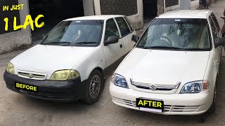 16 Years Old Car Restoration  SUZUKI CULTUS 2006 [upl. by Notsnhoj]