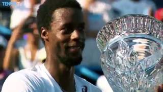 Monfils Karlovic Final Highlights Washington 2016 [upl. by Adnelg]