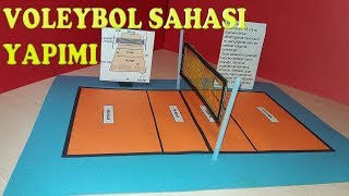 Voleybol Sahası Yapımı [upl. by Lamb]