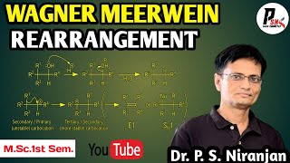 Wagner Meerwein Rearrangement MSc Ist SemesterDR P S Niranjan [upl. by Lauri]